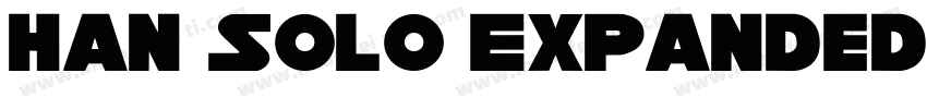 Han Solo Expanded字体转换